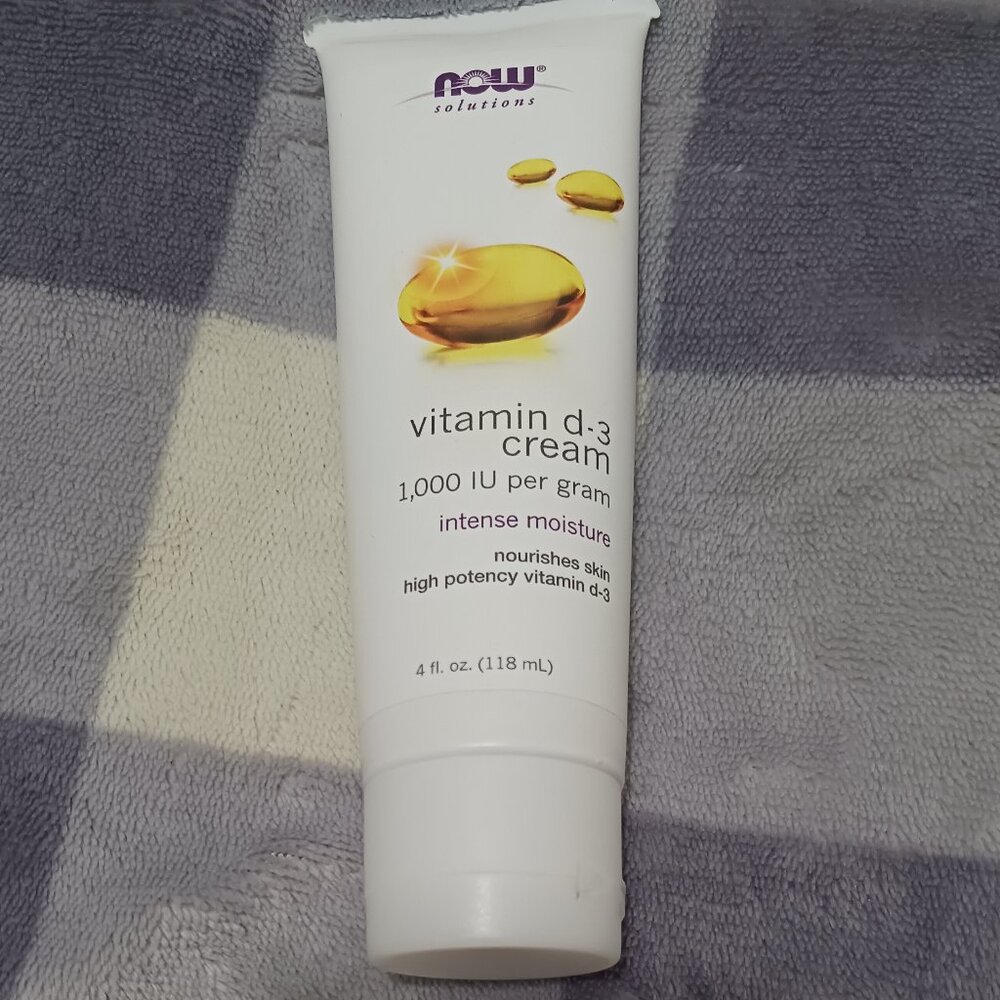 NOW Foods vitamin D-3 cream